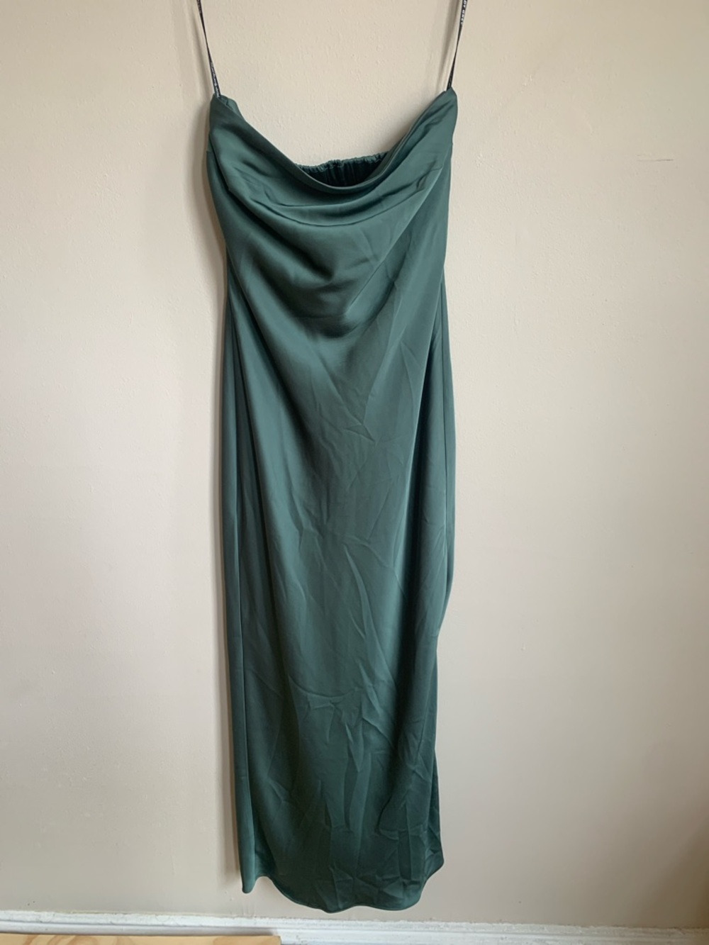 Birdy Grey Isla Mayte Satin Eucalyptus dress